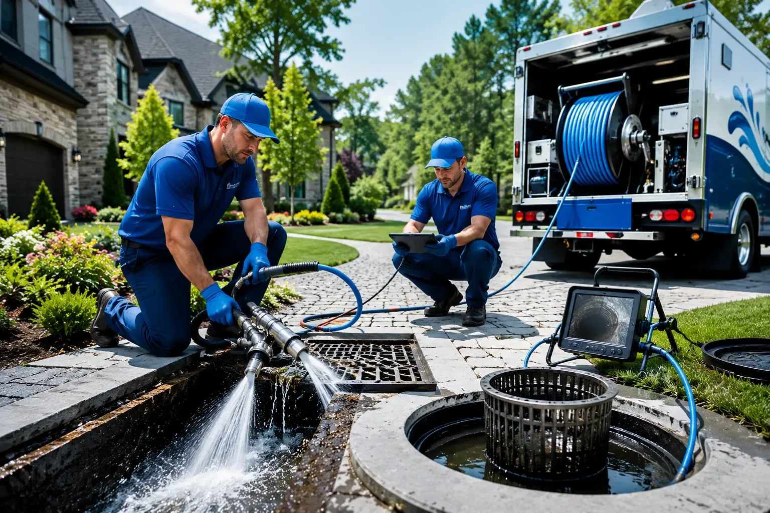 Local outdoor drain cleaning professionals in Annapolis, IL
