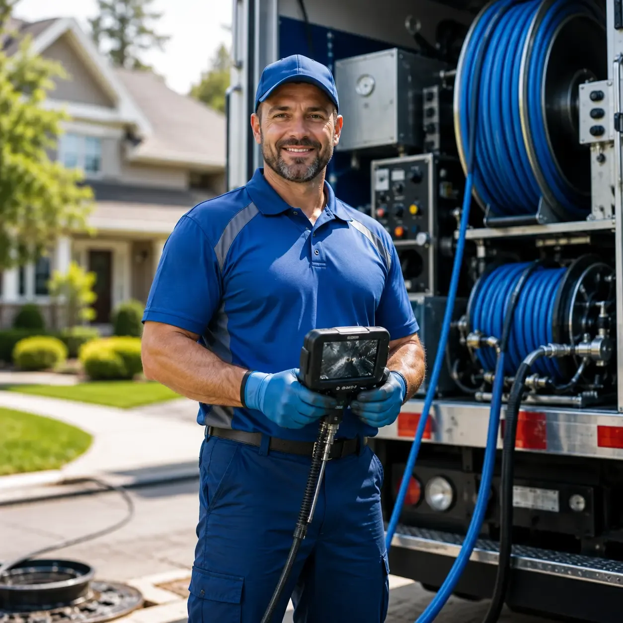 Local outdoor drain cleaning specialists in Annapolis, IL